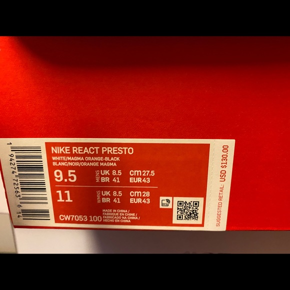 Nike React Presto - Picture 2 of 4